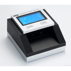 AVPos AVP-DT35G rilevatore banconote contraffatte Nero, Grigio