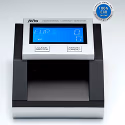 AVPos AVP-DT35G rilevatore banconote contraffatte Nero, Grigio - Vista aggiuntiva 2