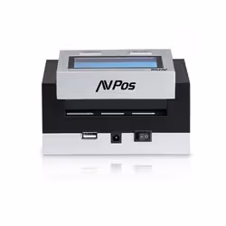 AVPos AVP-DT35G rilevatore banconote contraffatte Nero, Grigio - Vista aggiuntiva 3