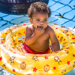 Swim Essentials 2020SE30 galleggiante per nuoto da bambini PVC Giallo Salvagente - Vista aggiuntiva 4