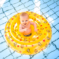 Swim Essentials 2020SE30 galleggiante per nuoto da bambini PVC Giallo Salvagente - Vista aggiuntiva 5