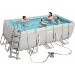 Bestway - Piscina Fuori Terra Rettangolare 412x201x122cm Power Steel Frame 56456