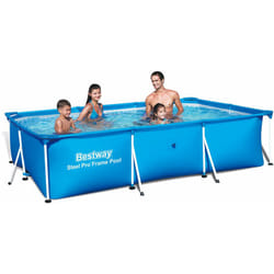 Piscina Fuori Terra Rettangolare 300x201x66cm Bestway Deluxe Splash Frame 56404