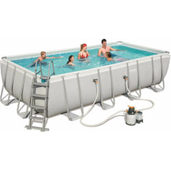 Bestway - Piscina Fuori Terra Rettangolare 549x274x122cm Power Steel Frame 56466