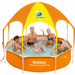 Piscina Fuori Terra Rotonda Ø244x51cm Bestway Splash in Shade 56432