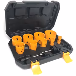 Frese seghe a tazza bimetalliche a passo variabile per il taglio di legno acciaio bronzo ghisa ferro alluminio e plastica. Re ...