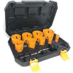 Oxford - Kit 12 Frese Seghe Bi Metal Fresa a Tazza Sega Per Forare Acciaio Legno Plastica