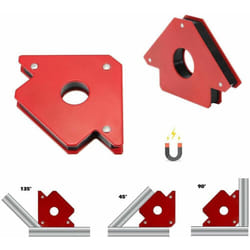 Oxford - Posizionatore Squadra Magnetica Per Saldatura Supporto Angolare Calamita 12 Kg