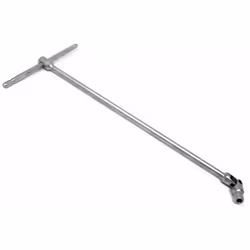 CHIAVE A T SNODABILE MISURA 8 MM LUNGHEZZA 44 CM CHIAVE A DOPPIO SNODO CON MANICO A T SCORREVOLE BUSSOLA DA 8 MM SNODABILE E ...
