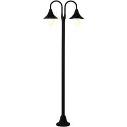 Paletto da Esterno Lampione H210 cm Bauer Parigi Nero