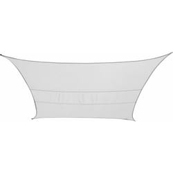 Tenda Vela Ombreggiante Quadrata 2,9x2,9m in Poliestere Bauer Bianco