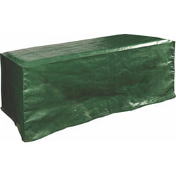 Bauer - Telo Impermeabile 120x90x70cm in Poliestere per Tavoli Rettangolari da Giardino Verde