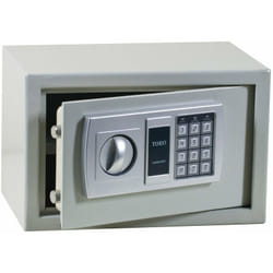 Bauer - Cassaforte a Mobile Digitale 36x20x24cm Grigia