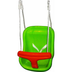 Seggiolino per Altalena con Supporto Anticaduta per Bambino Bauer Verde
