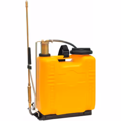 Pompa Irroratrice Pompa Irroratrice a Pressione a Zaino in Plastica Capacità 16 Litri Bauer Primavera Giallo Materiale: Plasi ...