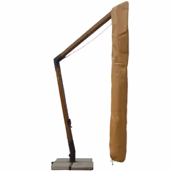 Custodia per Ombrellone da Girardino decentrato colore Ecrù. *Dimensioni disponibili: - 300 x 300 cm - 300 x 400 cm *Scegli n ...
