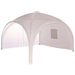 Gazebo da Giardino 3x3m in Alluminio Morel Igloo Bianco