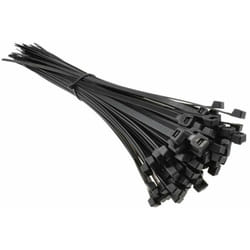 Oxford - 200 Pezzi Fascette Di Cablaggio Fascetta 3.6 300 Mm In Nylon Nero