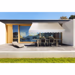 Tenda da Sole 2,95x2m Tessuto Poliestere Kraus Margherita Ecrù - Vista aggiuntiva 3