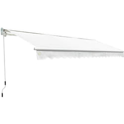 Tenda da Sole 2,95x2m Tessuto Poliestere Kraus Lavanda Ecrù