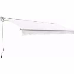 Tenda da Sole Tenda da Sole Motorizzata 4,5x3m Tessuto Poliestere Kraus Lavanda Ecrù Tenda da esterno linea lusso con adattat ...
