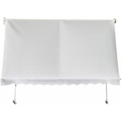 Kraus - Tenda da Sole 3x2,5m Tessuto Poliestere Geranio Ecrù