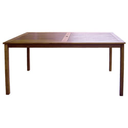 Tavolo Rettangolare da Giardino 150x90 cm in Legno di Acacia Morel