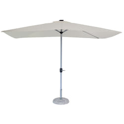 Ombrellone da Giardino 3x3 m Palo Ø48 mm in Metallo Morel Bianco