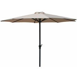 Becker - Ombrellone da Giardino Ø3 m Palo Ø48 mm in Metallo Beige