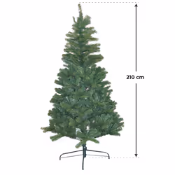 Albero di Natale Artificiale 210 cm 730 Rami Morel Pino Verde - Vista aggiuntiva 3
