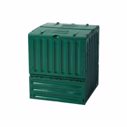 Compostiera Compostiera da Giardino 600L 80x80x95 cm Verdemax Composter Verde Questo composter è ideale per trasformare in co ...