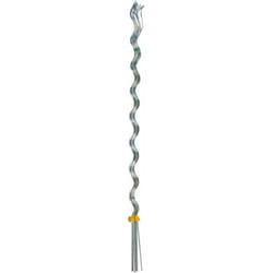 Verdemax - Set 10 Sostegni Tutori a Spirale per Piante Pomodori 150 cm in Acciaio