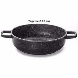Batteria di Pentole 3 Pezzi in Alluminio Pressofuso Antiaderente Olympia Hard Cook - Vista aggiuntiva 4