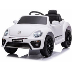 Volkswagen - Macchina Elettrica per Bambini 12V con Licenza Maggiolino Beetle Small Bianca