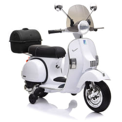 Piaggio Vespa PX150 Full Elettrica 12V per Bambini Bianca