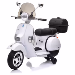 Piaggio Vespa PX150 Full Elettrica 12V per Bambini Bianca - Vista aggiuntiva 3