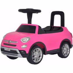 Macchina Cavalcabile per Bambini Macchina Cavalcabile per Bambini Fiat 500X Rosa Grazie all'auto cavalcabile anche i più picc ...