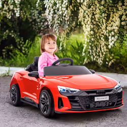 Macchina Elettrica per Bambini 12V con Licenza Audi RS e-tron GT Rossa - Vista aggiuntiva 2