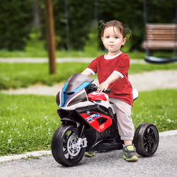 Moto per Bambini 6V con Licenza BMW HP4 con Fari Rosso - Vista aggiuntiva 2