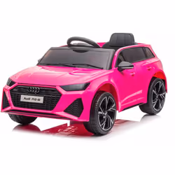 Macchina Elettrica Macchina Elettrica per Bambini 12V con Licenza Audi RS6 Rosa Batteria 12V - 4.5Ah Suoni e Musica Predefini ...