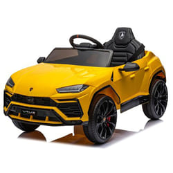 Macchina Elettrica per Bambini 12V con Licenza Lamborghini Urus Gialla