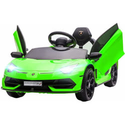 Lamborghini - Macchina Elettrica per Bambini 12V con Licenza Aventador svj Roadster Verde