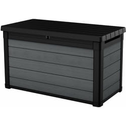 Baule Cassapanca da Esterno 122,9x62,1x70,6 cm in Evotech Keter Cortina Box 100G Grigio
