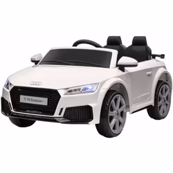 Macchina Elettrica Macchina Elettrica per Bambini 12V con Licenza Audi TT Bianco Questa macchina elettrica per bambini può es ...