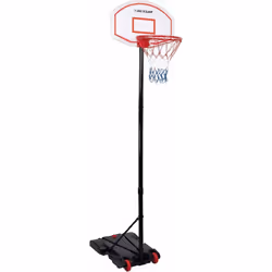 Canestro Canestro da Basket Supporto Altezza Regolabile per Esterni Pallacanestro Sport Dunlop Godetevi l'allenamento o sempl ...