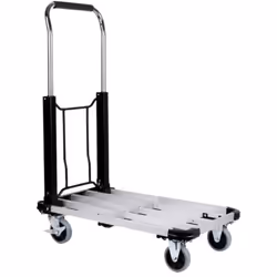 Carrello Carrello Portapacchi Pieghevole Portatutto 4 Ruote a Pianale Portata 150Kg Kinzo Grazie a questo carrello con pianal ...