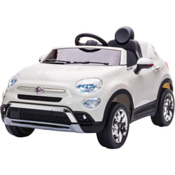 Fiat - Macchina Elettrica per Bambini 12V con Licenza 500X Bianca