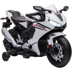 Honda - Moto Elettrica per Bambini con Licenza cbr 1000RR 6V Velocità 3km/h Bianco