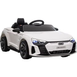 Audi - Macchina Elettrica per Bambini Licenza rs con Telecomando Bianca e Nero