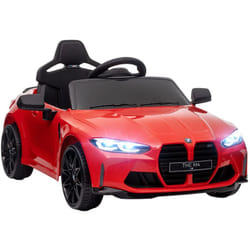 BMW - Macchina Elettrica per Bambini Licenza M4 con Telecomando Rosso